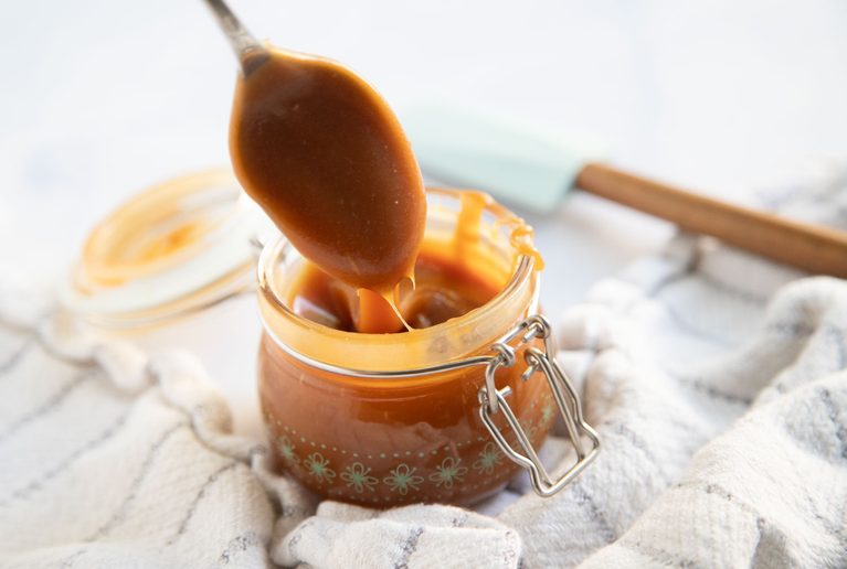 caramel salé maison facile à faire cinq fourchettes